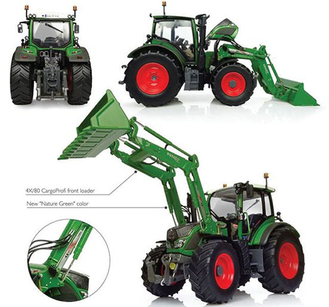 FENDT 516 VARIO WITH FRONT LOADER 1:32 - Universal Hobbies - UH4981