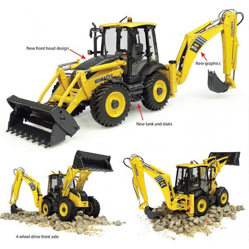 TERNA KOMATSU WB97S-8 1:50 - Universal Hobbies - UH8139