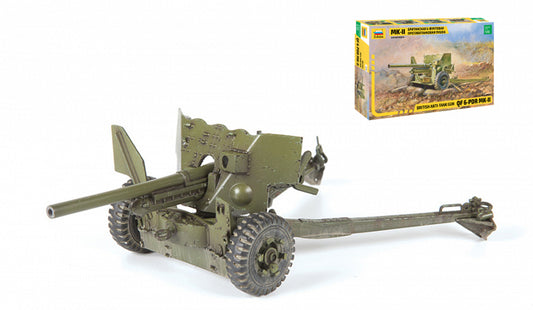 BRITISH ANTI TANK GUN QF 6 PDR MK II KIT 1:35 - Zvezda - Z3518