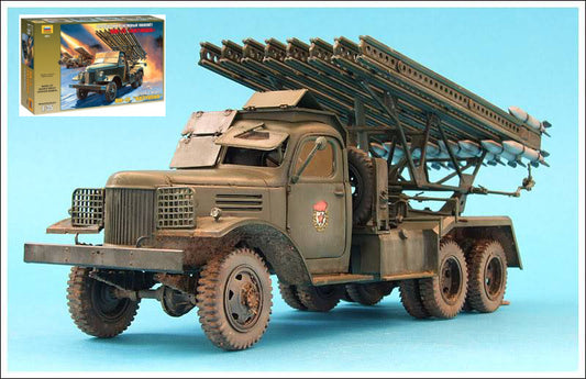 BM-13 KATJUSHA KIT 1:35 - Zvezda - Z3521