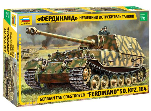 FERDINAND SD.KFZ 184  KIT 1:35 - Zvezda - Z3653