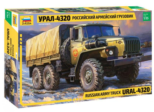 URAL 4320 TRUCK KIT 1:35 - Zvezda - Z3654