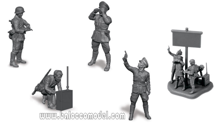 GERMAN HEADQUARTERS 1939-1942 KIT 1:72 - Zvezda - Z6133