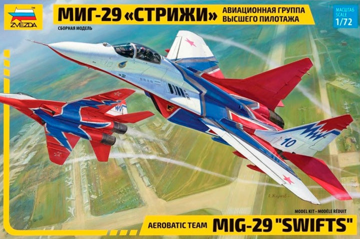 MIG-29 SWIFTS ACROBATIC TEAM KIT 1:72 - Zvezda - Z7310