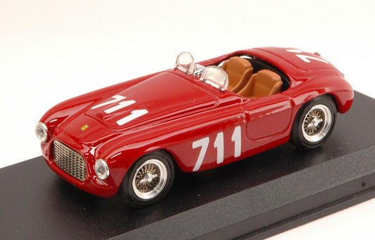 FERRARI 166 MM SPYDER N.711 4th MM 1950 BRACCO-MAGLIOLI 1:43 - Art Model - AM0052