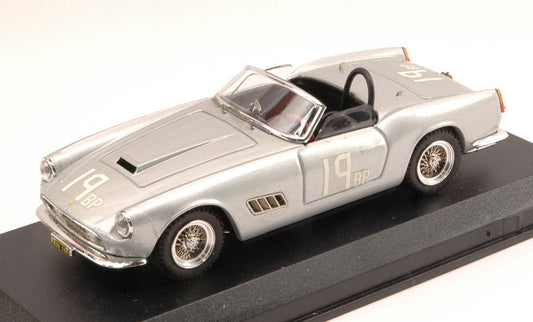 FERRARI 250 CALIFORNIA N.19 DNF CUMBERLAND BP 1960  B.GROSSMAN 1:43 - Art Model - AM0078