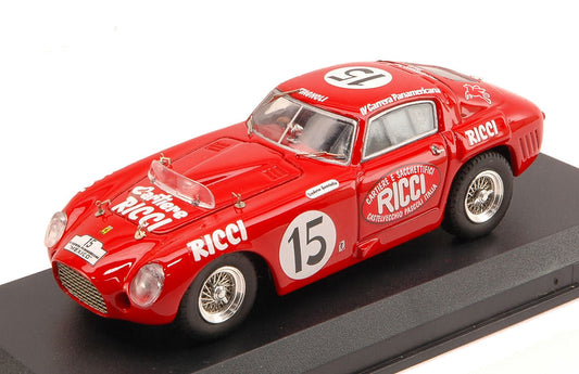 FERRARI 375 MM N.15 FATAL ACCIDENT CARR.PAN.1953 STAGNOLI-SCOTUZZI 1:43 - Art Model - AM0109