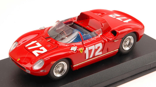 FERRARI 250 P N.172 TARGA FLORIO 1963 SCARFIOTTI-MAIRESSE 1:43 - Art Model - AM0152