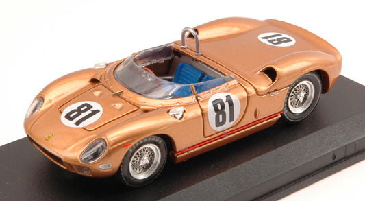 FERRARI 275 P N.81 23rd (4th CLASS) SEBRING 1965 MAIRESSE-BIANCHI 1:43 - Art Model - AM0159