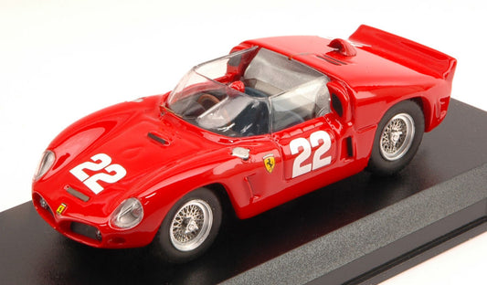 FERRARI DINO 246 SP N.22 LM TEST 1961 VON TRIPS-HILL-MAIRESSE 1:43 - Art Model - AM0260