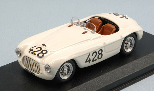 FERRARI 166 MM N.428 9th TARGA FLORIO 1950 MUSSO-GABOARDI 1:43 - Art Model - AM0280