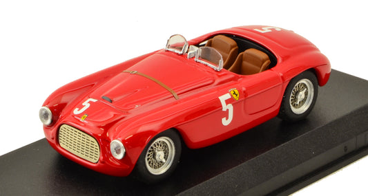 FERRARI 166 MM N.5 G.P.AUTOMOBILE CLUB FRANCE COMMINGES 1949 L.CHINETTI - Art Model - AM0407