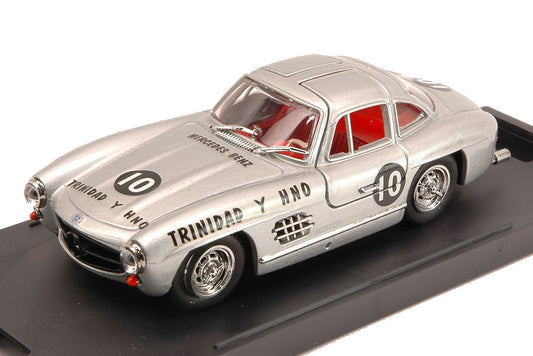 MERCEDES 300 SL N.10 2nd NATIONAL HAVANA 1957 M.BOLANOS 1:43 - Bang - BG1028