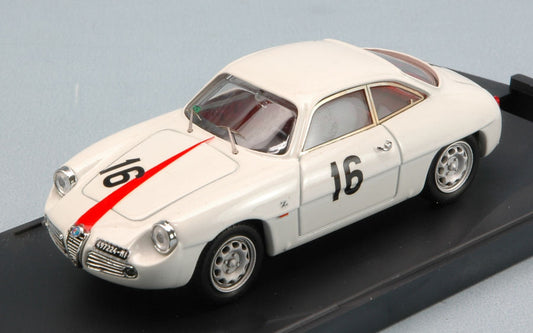 ALFA ROMEO GIULIETTA SZ N.16 4th COPPA FISA MONZA 1960 "KIM" 1:43 - Bang - BG7164