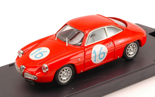 ALFA ROMEO GIUL.SZ N.16 TARGA FLORIO 1962 SINIBALDI-CASTELLANO 1:43 - Bang - BG7185