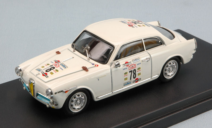 ALFA ROMEO GIULIETTA 2moT N.78 MONTECARLO-SESTRIERE 1987 TESS.-MOLL.1:43 - Bang - BG7294