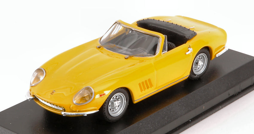 FERRARI 275 GTB/4 SPYDER 1966 YELLOW 1:43 - Best Model - BT9003G