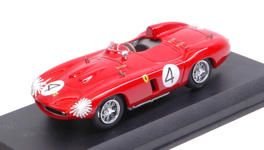 FERRARI 750 MONZA N.4 6th TOURIST TROPHY 1955 CASTELLOTTI-TARUFFI 1:43 - Best Model - BT9048