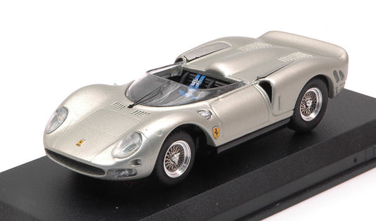 FERRARI 330 P2 1964 ALLUMINIO 1:43 - Best Model - BT9079