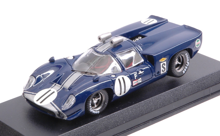 LOLA T70 COUPE  N.11 DNF 12H SEBRING 1968 DE UDY-DIBLEY 1:43 - Best Model - BT9172