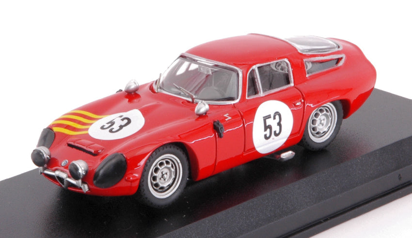 ALFA ROMEO TZ 1 N.53 13th (WINNER CL.) SEBRING 1964 STODDARD-CASER 1:43 - Best Model - BT9190