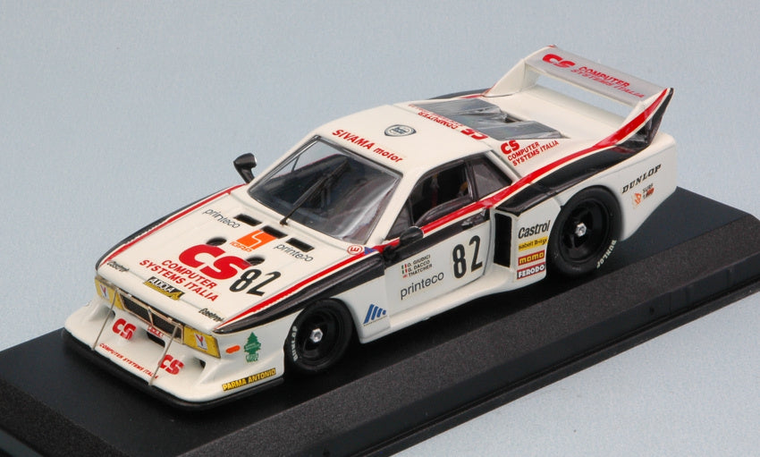 LANCIA BETA MONTECARLO N.82 MONZA 1982 DACCO -GIUDICI-THATCHER 1:43 - Best Model - BT9192