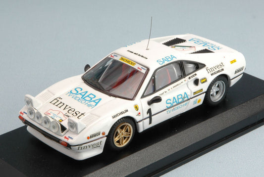 FERRARI 308 GTB N.1 TARGA FLORIO 1983 TONY-RADAELLI 1:43 - Best Model - BT9211