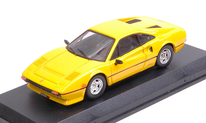 FERRARI 308 GTB QV 1982 YELLOW 1:43 - Best Model - BT9248