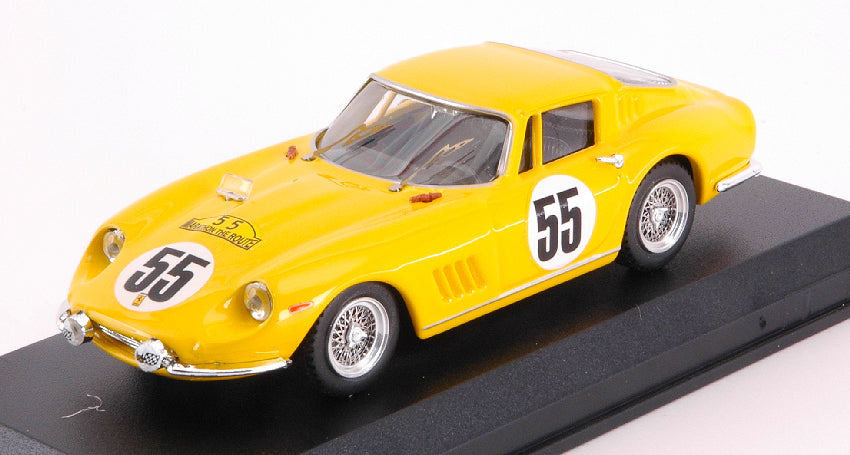 FERRARI 275 GTB N.55 ACCIDENT 84 H NURBURGRING 1966 BIANCHI-DE KEIN 1:43 - Best Model - BT9280