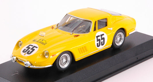 FERRARI 275 GTB N.55 ACCIDENT 84 H NURBURGRING 1966 BIANCHI-DE KEIN 1:43 - Best Model - BT9280