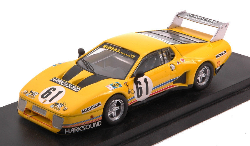 FERRARI 512 BB N.61 12th LM 1979 FAURE-O ROURKE-DE DRYVER-BEURLYS 1:43 - Best Model - BT9281