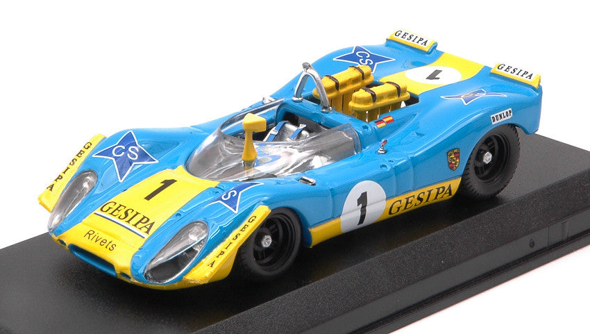 PORSCHE 908/2 N.1 WINNER 6H JARAMA 1970 ALEX SOLER ROIG-NEUHAUS 1:43 - Best Model - BT9287