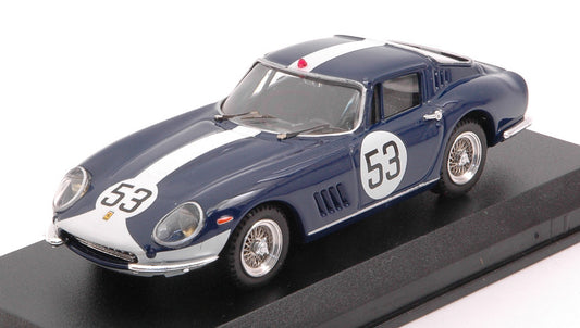 FERRARI 275 GTB N.53 14th 1000 KM MONZA 1967 VESTEY-GASPAR 1:43 - Best Model - BT9288