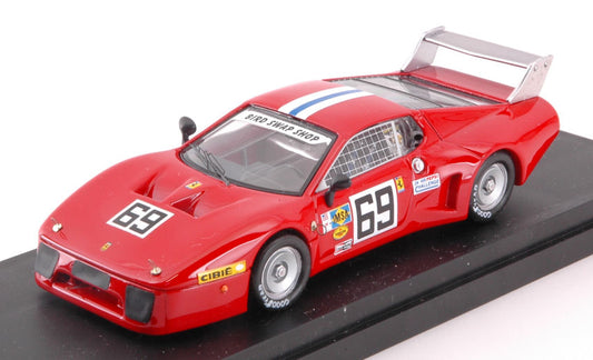 FERRARI 512 BB LM N.69 36th 24 H DAYTONA 1980 HENN-DIEUDONNE  1:43 - Best Model - BT9297