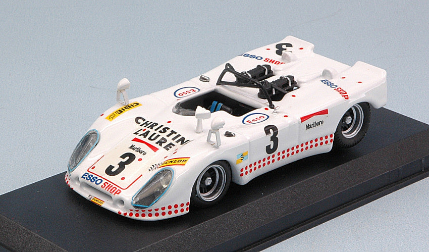 PORSCHE 908-2 FLUNDER N.3 34th LM 1975 POIROT-ORTEGA-CUYNET-LAGNIEZ 1:43 - Best Model - BT9319