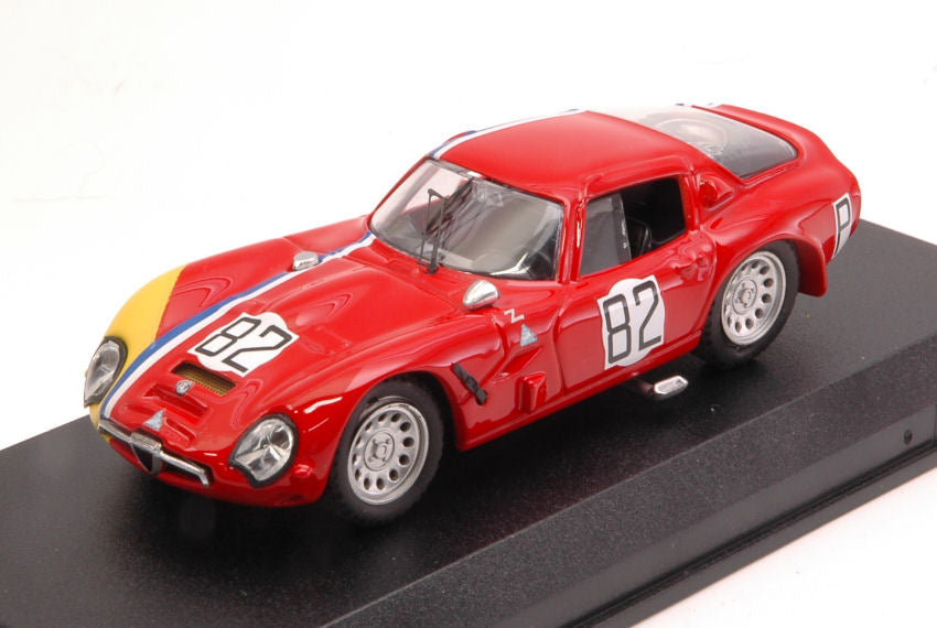 ALFA ROMEO TZ2 N.82 15th 1000 KM NURBURGRING 1967 TROSCH-PILETTE 1:43 - Best Model - BT9322