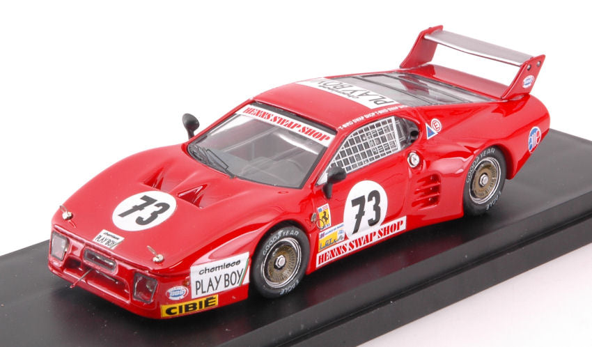 FERRARI 512 BB N.73 49th LM 1982 HENN-LANIER-MORIN 1:43 - Best Model - BT9323