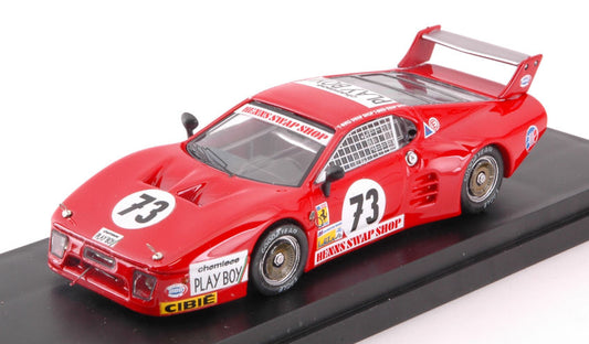 FERRARI 512 BB N.73 49th LM 1982 HENN-LANIER-MORIN 1:43 - Best Model - BT9323