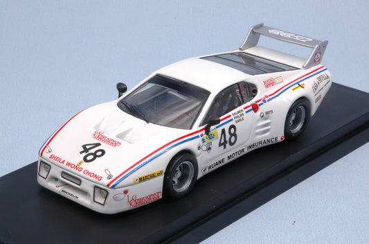 FERRARI 512 BB N.48 DNF LM 1981 PHILLIPS-SALMON-EARLE 1:43 - Best Model - BT9330