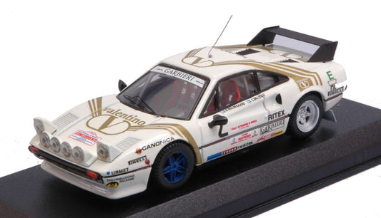 FERRARI 308 GTB N.2 3rd RALLY MONZA 1984 B.WALDEGAARD-C.BILLSTAM 1:43 - Best Model - BT9354