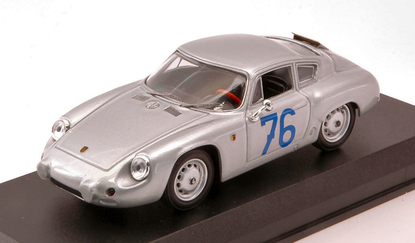 PORSCHE ABARTH N.76 5th TARGA FLORIO 1963 PUCCI-STRAHLE 1:43 - Best Model - BT9357