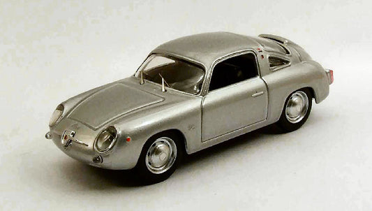 FIAT ABARTH 750 ZAGATO 1958 SILVER PROVA 1:43 - Best Model - BT9483