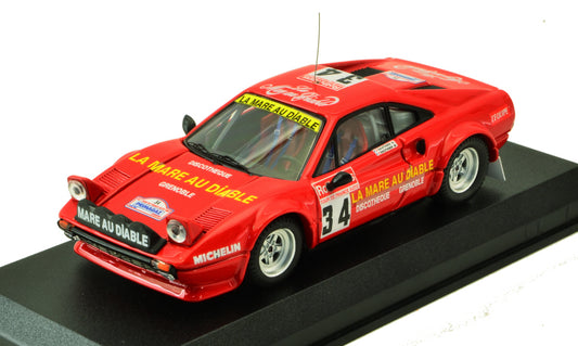 FERRARI 308 GTB Gr.4 N.34 TOUR DE FRANCE 1983 D.GAUTHIER-M.GAUTHIER 1:43 - Best Model - BT9752