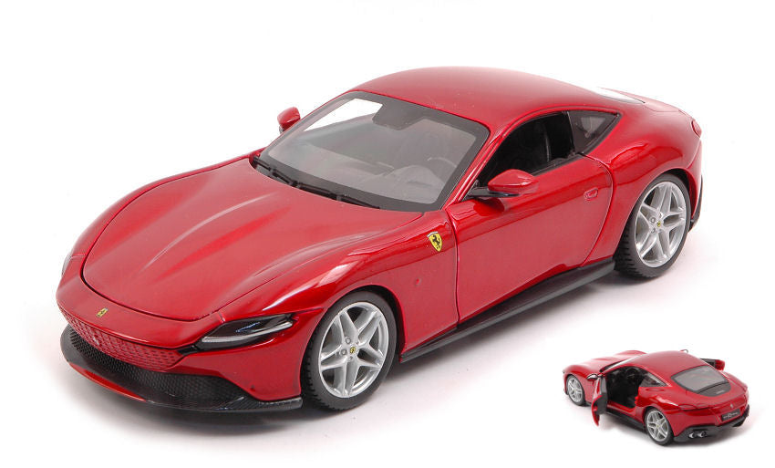 FERRARI ROMA RED 1:24 - Burago - BU26029R – Triple Crown ModelStore