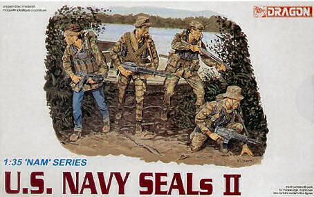 US NAVY SEALS II KIT 1:35 - Dragon - D3316
