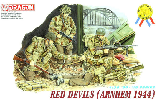 RED DEVILS 1944 SOLDATINI KIT 1:35 - Dragon - D6023