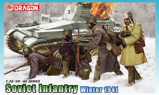 SOVIET INFANTRY WINTER 1941 KIT 1:35 - Dragon - D6744