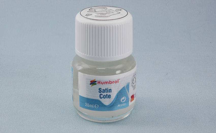 SATIN COTE TRASPARENTE SATINATO ml 28 - Humbrol - HBAC5401
