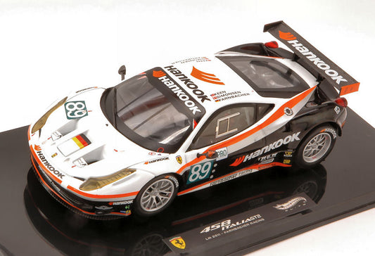 FERRARI 458 ITALIA GT2 N.89 LM 2011 FAMBACHER-SIMONSEN-KEEN 1:43 - Hot Wheels - HWX5498