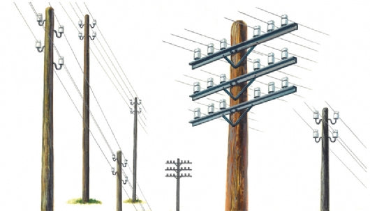 TELEGRAPH POLES KIT 1:35 - Italeri - IT0404